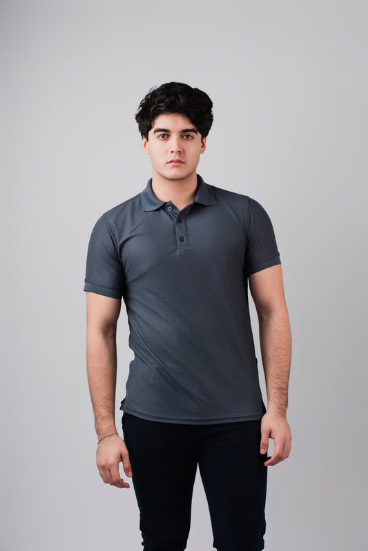 Polo Gris Oxford