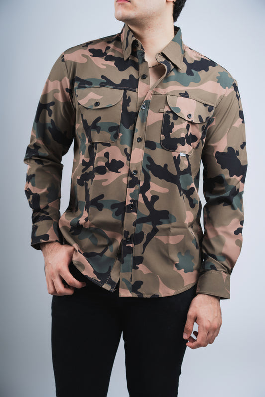 Navy Camuflaje Larga