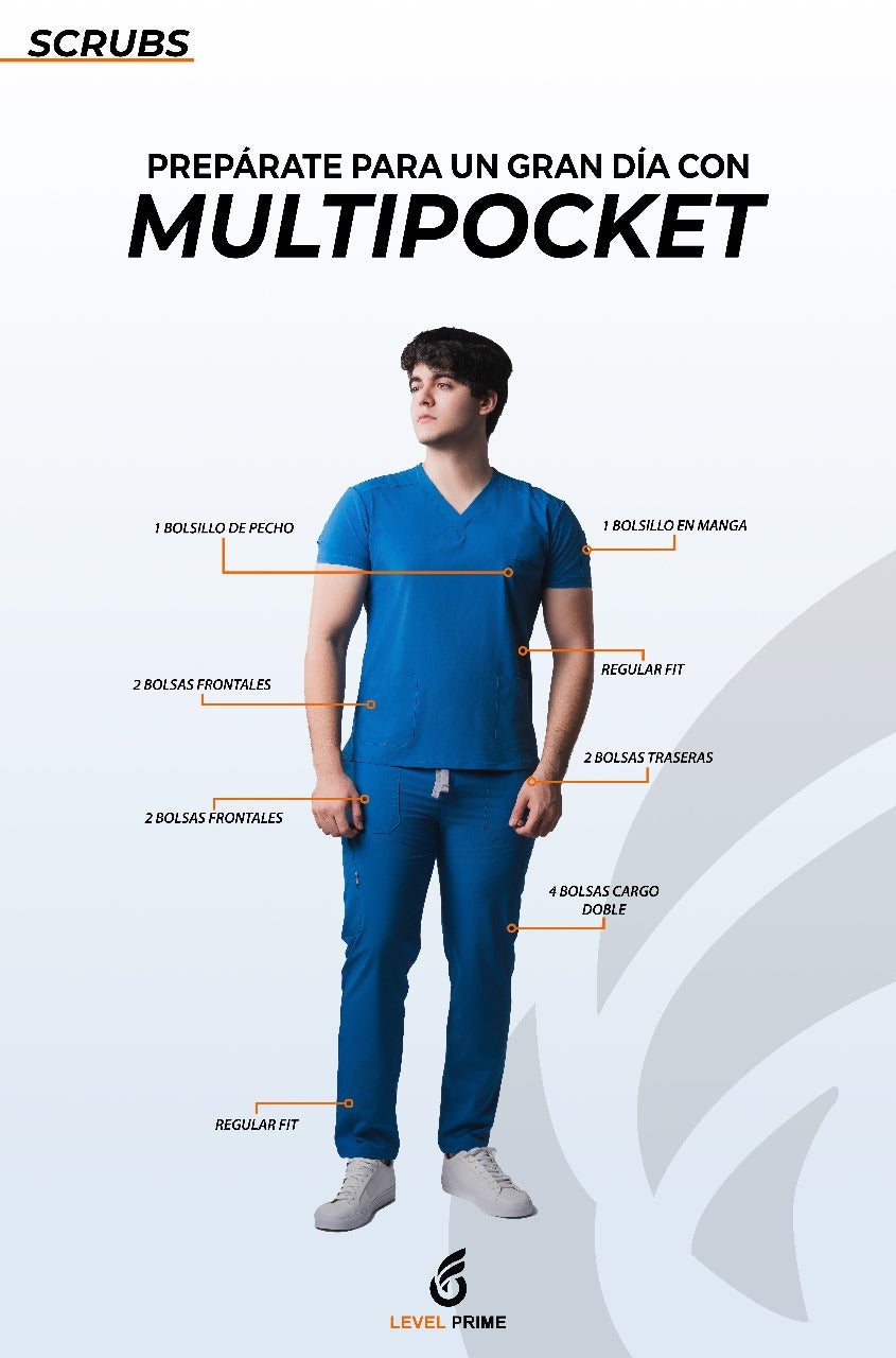 Multipocket Rosa Palo