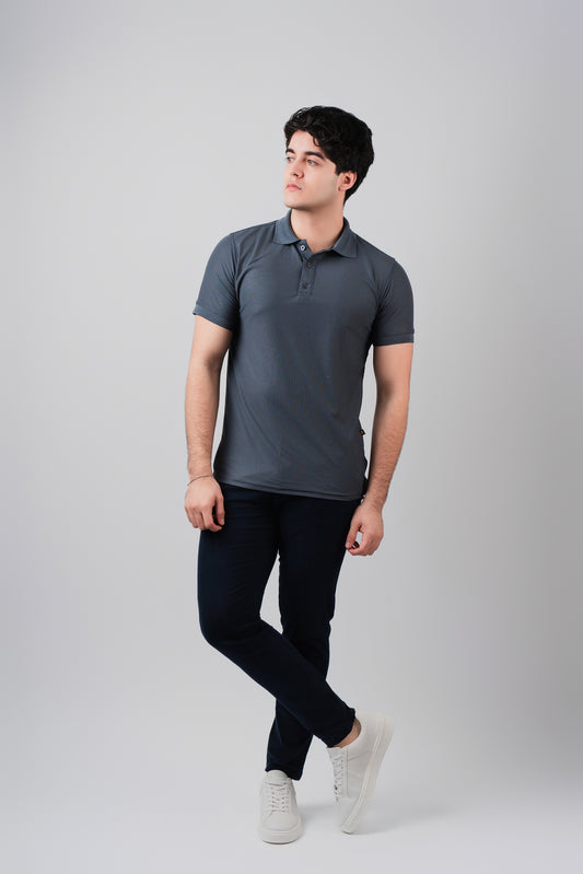 Polo Gris Oxford