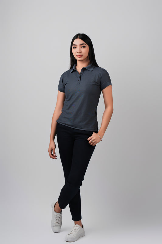 Polo Gris Oxford
