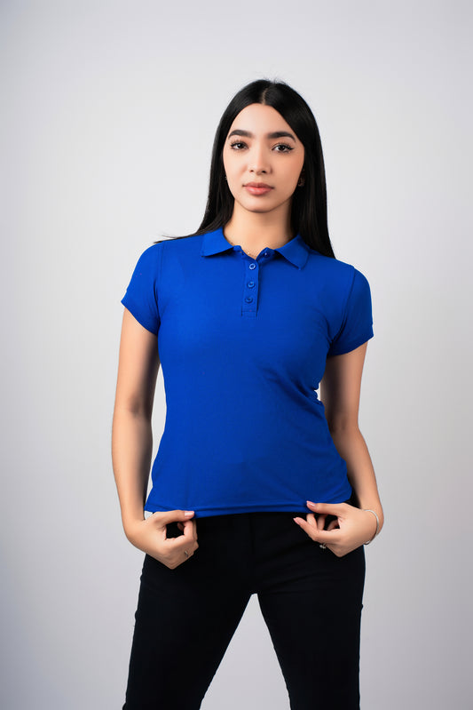 Polo Azul Rey