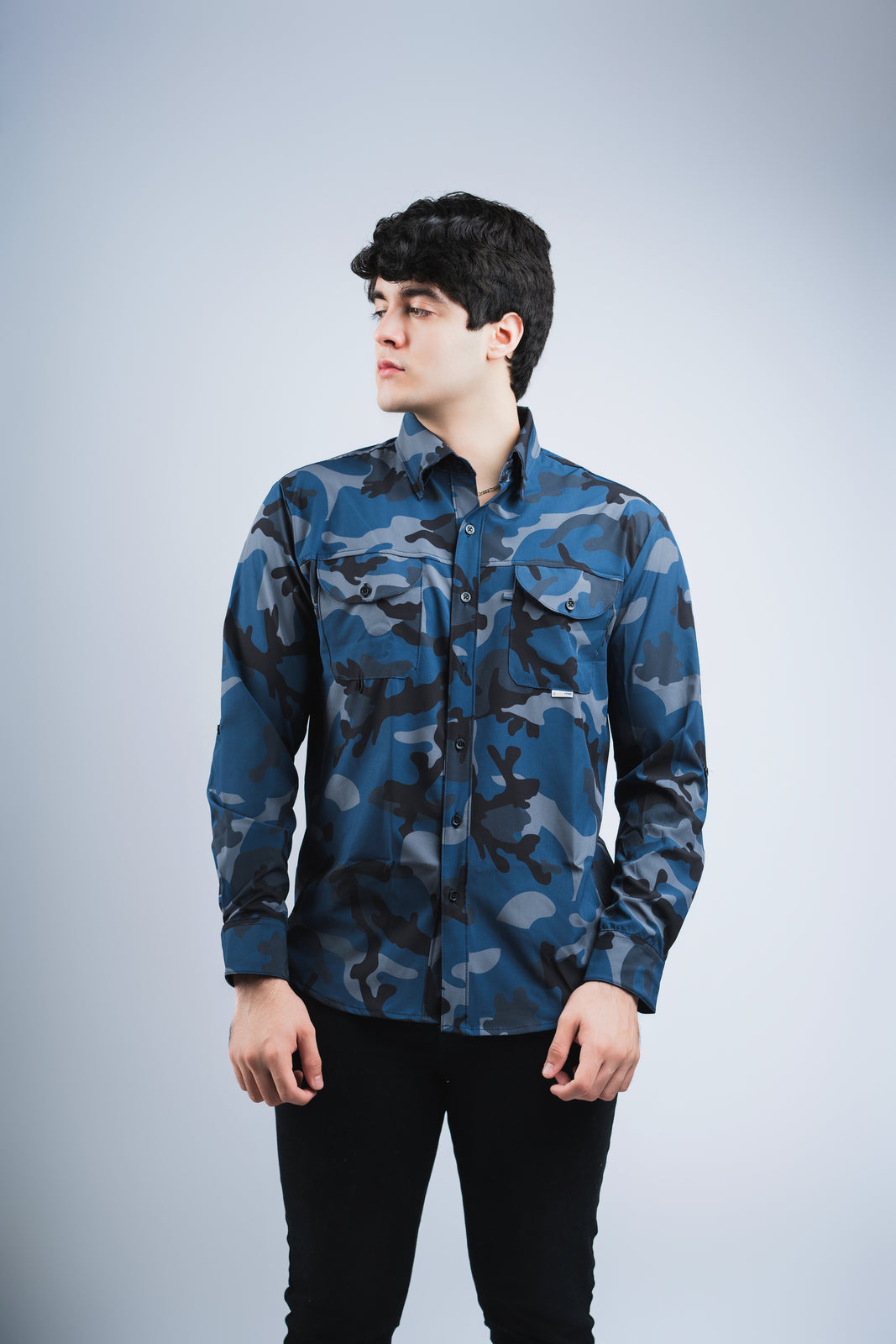 Navy Camuflaje Larga