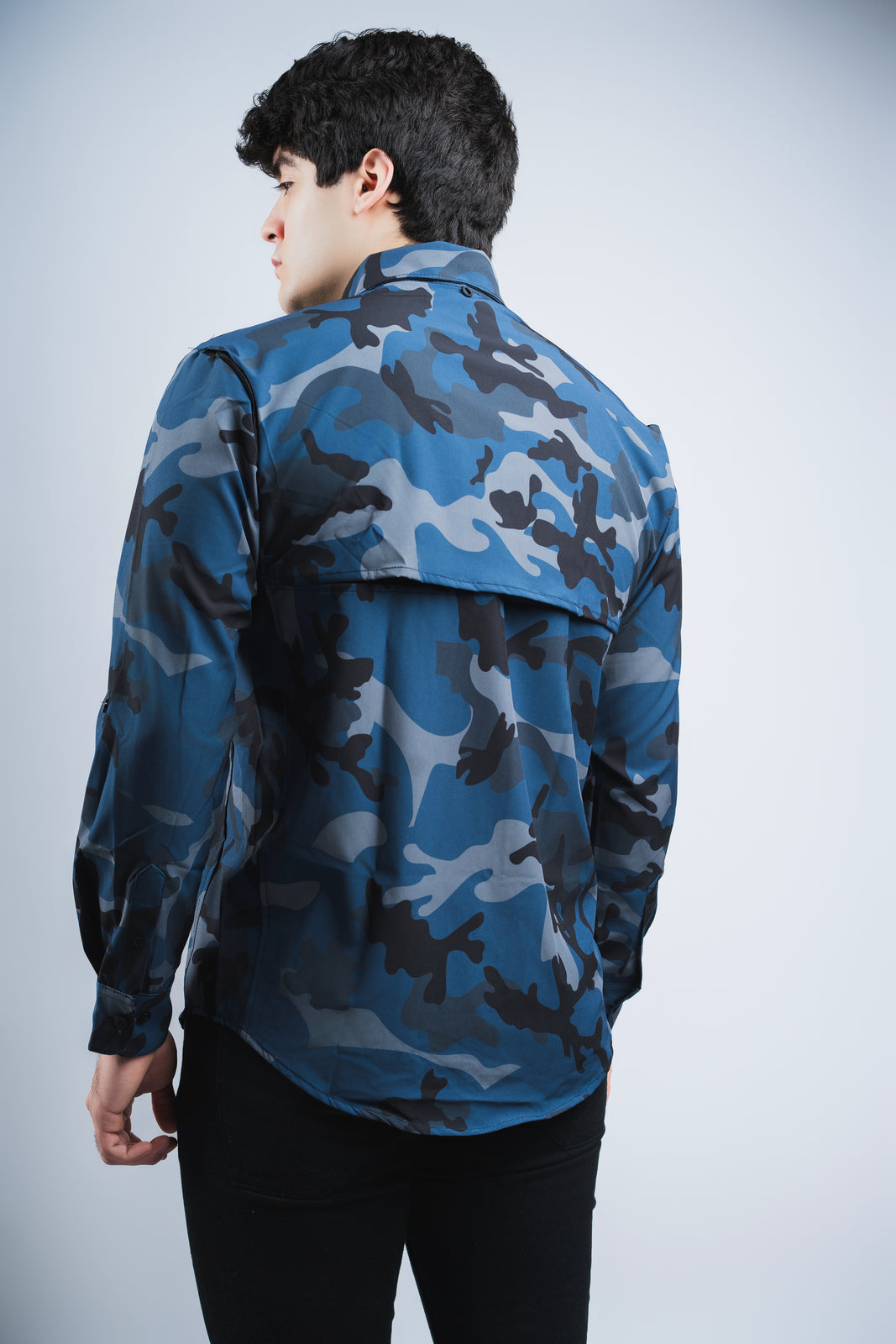 Navy Camuflaje Larga