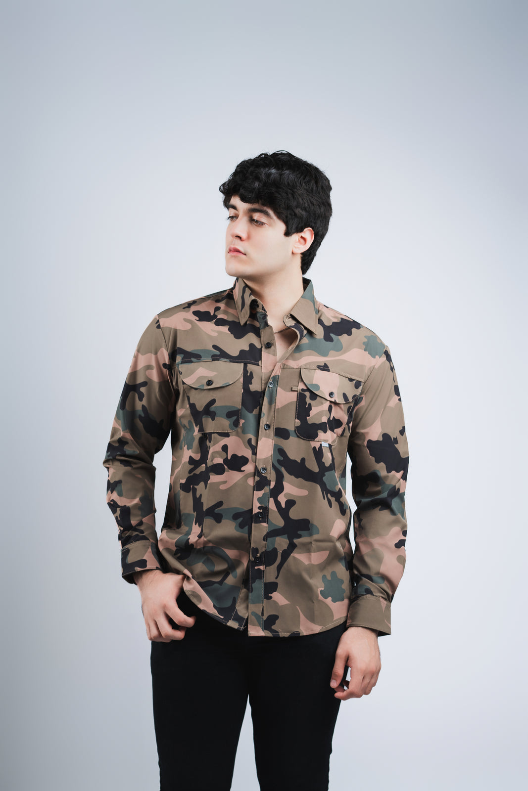 Navy Camuflaje Larga