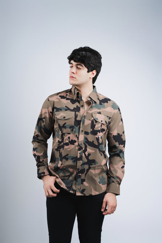 Navy Camuflaje Larga
