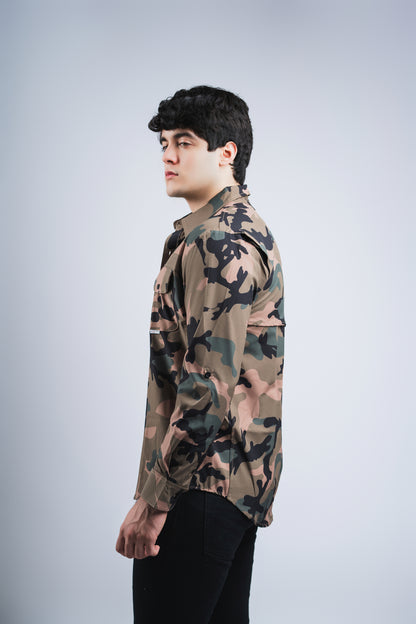 Navy Camuflaje Larga