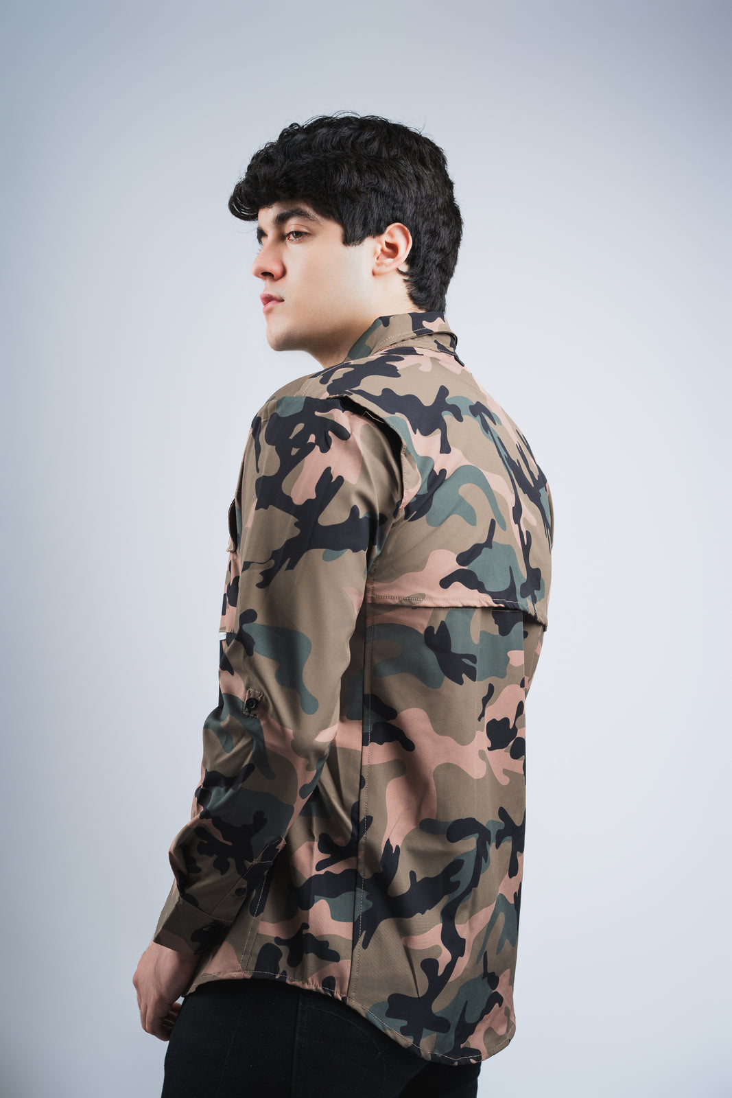 Navy Camuflaje Larga