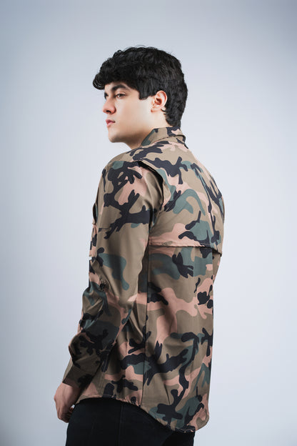Navy Camuflaje Larga