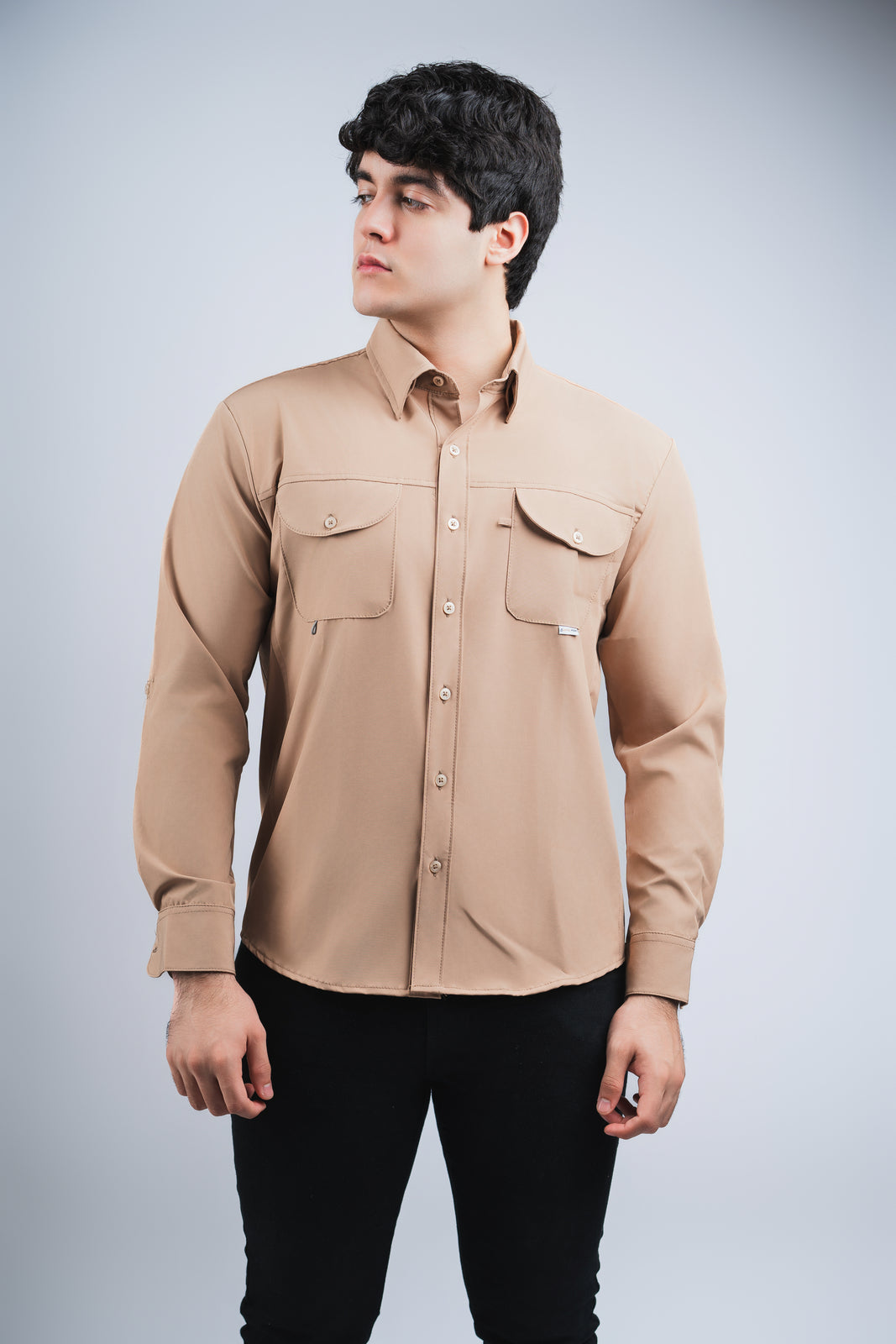 Navy Gris Oxford