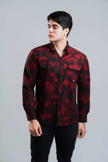Navy Camuflaje Larga