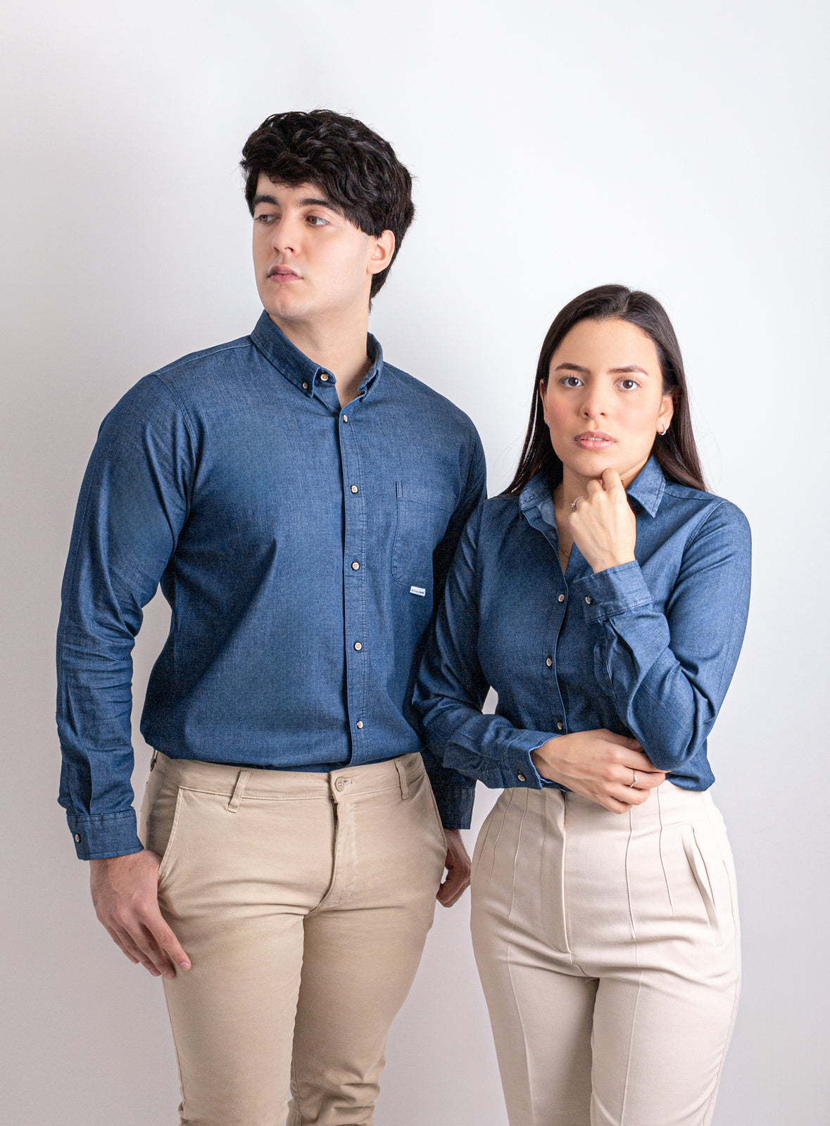 Mezclilla Flex Caballero