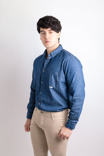 Mezclilla Flex Caballero